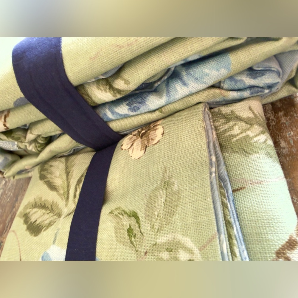 Pottery Barn Kravet Meadowlark Reversible Duvet Cover & Shams, NWT, Retail $379 - Picture 8 of 8